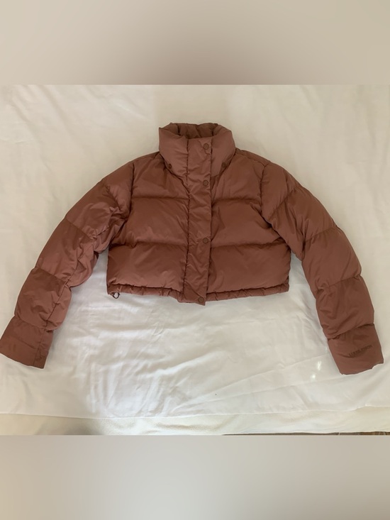 lululemon athletica Jackets & Blazers - Lululemon Wunder Puff Super-Cropped Jacket - Roasted Brown - Size 6